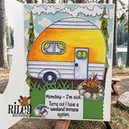 Riley And Company Outdoor Frame Dies rd2023 inside of card