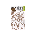 Riley And Company Safari Animals Clear Stamp and Die Set product image 12