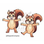 Riley and Company Basic Dress Up Squirrel dur010