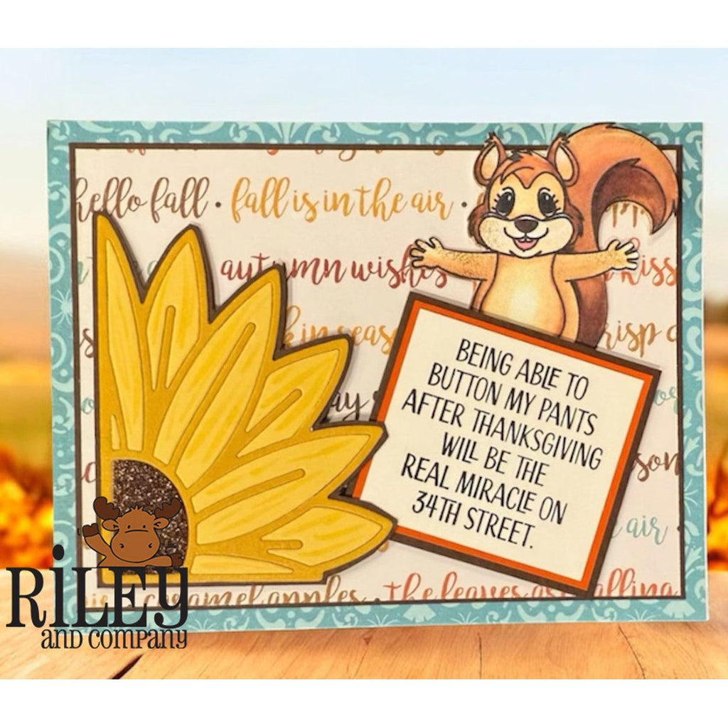 Riley and Company Basic Dress Up Squirrel dur010 sunflower