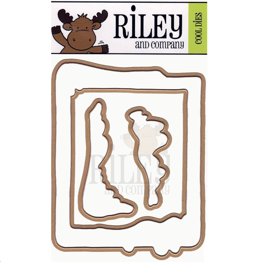 Riley and Company Candy Cane Frame Dies rd2025