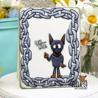 Riley and Company Chain Link Clear Stamp rclr2018 dog chain