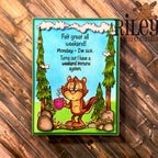 Riley and Company Chipmunks 2 Dies rd2020 pine trees