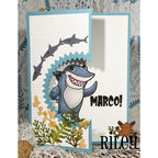 Riley and Company Dress Up Shark Clear Stamps dur09 games