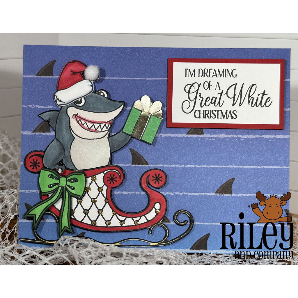 Riley and Company Dress Up Shark Dies rd009 sleigh