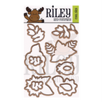 Riley and Company Flowers and Lady Bug Dies amd104