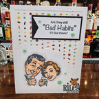 Riley and Company Funny Bones Bad Habits Clear Stamp rwd-1463 food truck dog drinks