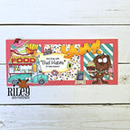 Riley and Company Funny Bones Bad Habits Clear Stamp rwd-1463 food truck dog