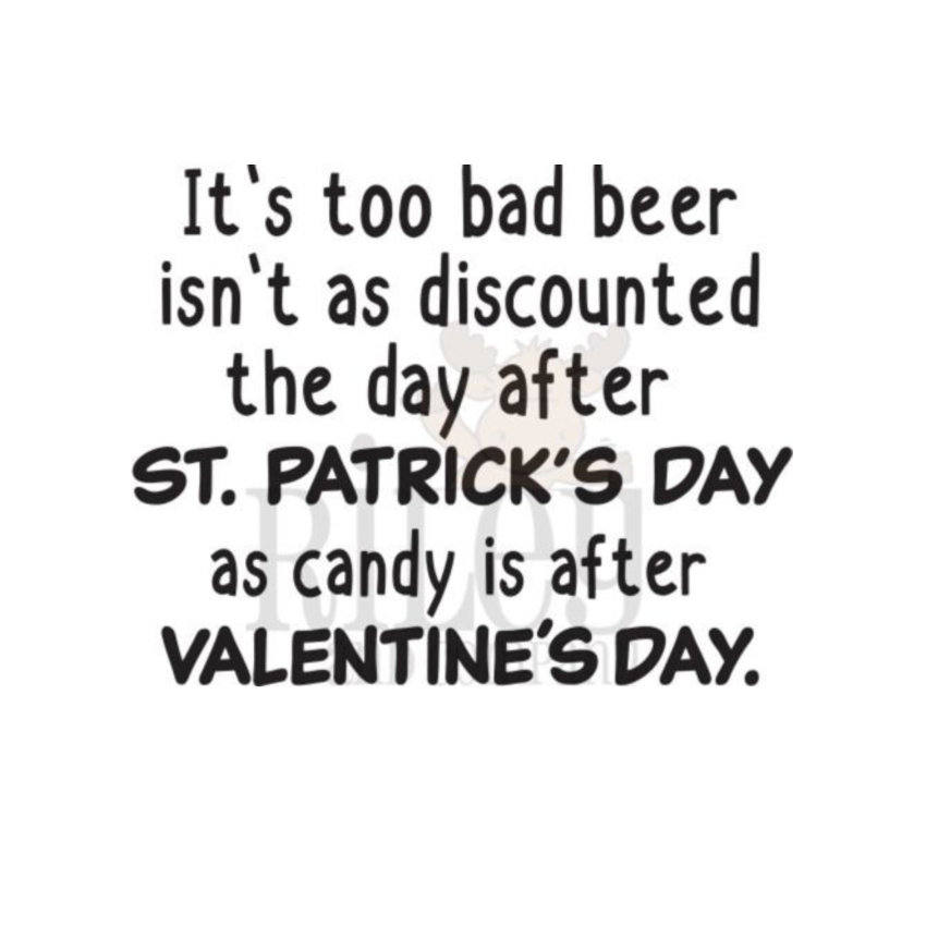 Riley and Company Funny Bones Discounted Beer Clear Stamp rwd-1434