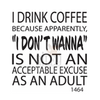Riley and Company Funny Bones I Don't Wanna Clear Stamp rwd-1464