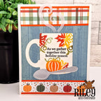 Riley and Company Funny Bones Stretchy Pants Clear Stamp rwd-1427 pumpkins