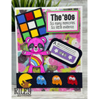 Riley and Company Funny Bones The 80's Clear Stamp rwd-1447 pac man