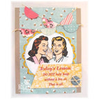 Riley and Company Funny Bones Today's Lesson Clear Stamp rwd-556 hula hoop