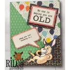 Riley and Company Giggling Donkey Clear Stamp rly334 pattern