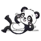 Riley and Company Giggling Panda Clear Stamp rly337