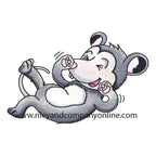 Riley and Company Giggling Possum Clear Stamp rly338