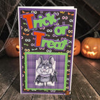 Riley and Company Go Batty! Dies rd2034 trick or treat card