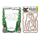 Riley and Company Outdoor Frame Clear Stamp and Die Set