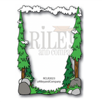 Riley and Company Outdoor Frame Clear Stamp and Die Set image 1