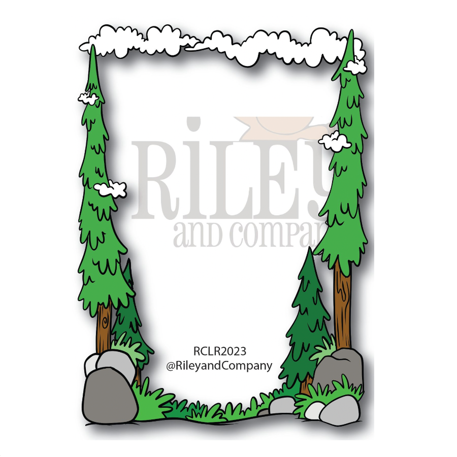 Riley and Company Outdoor Frame Clear Stamps rclr2023