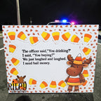 Riley and Company Riley Halloween 1 Dies rd2029 candy corn border card