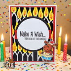 Riley and Company Sweet Treats Riley Clear Stamps rclr2022 make a wish