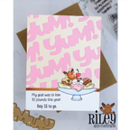 Riley and Company Sweet Treats Riley Dies rd2022 banana split