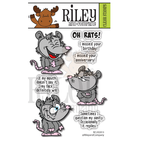 Riley and Company The Rat Pack Clear Stamp and Die Set image 2