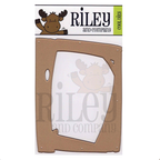 Riley and Company Wood Frame Clear Stamp and Die Set image 2