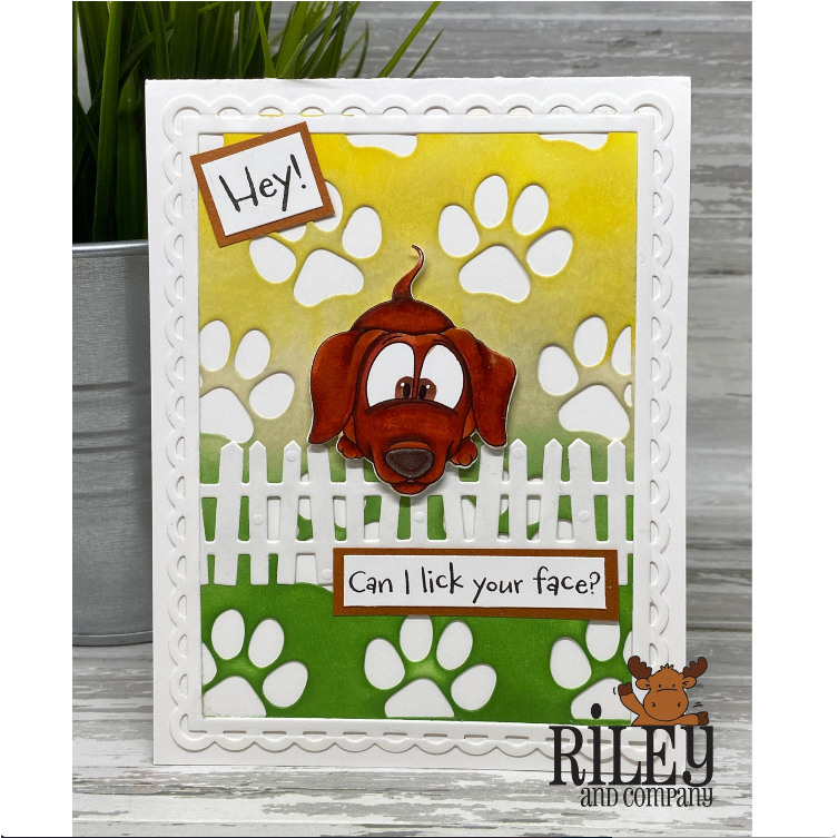 Riley and Company Woody and Hazel Jean Play Time Clear Stamps rclr2004 ...