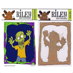 Riley and Company Zombie 1 Clear Stamp and Die Set