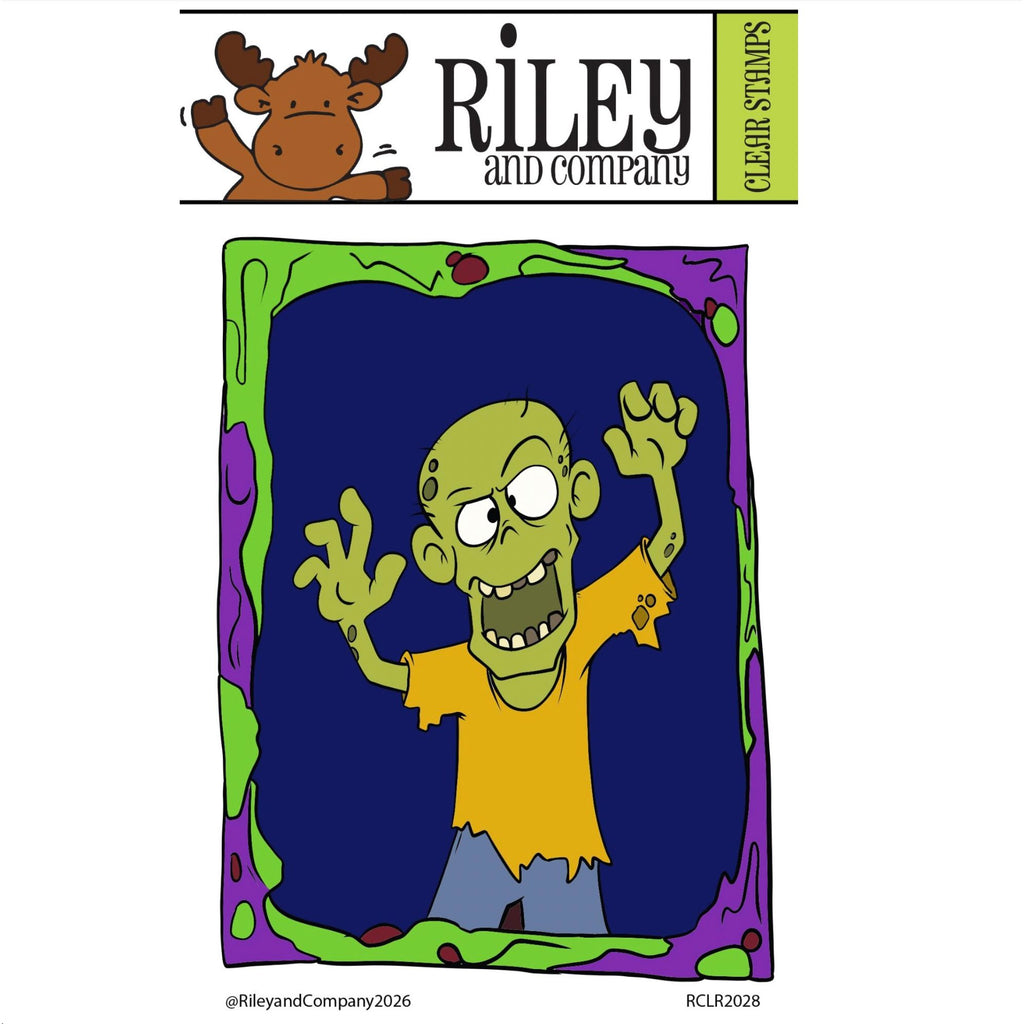 Riley and Company Zombie 1 Clear Stamp rclr2028