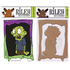 Riley and Company Zombie 2 Clear Stamp and Die Set