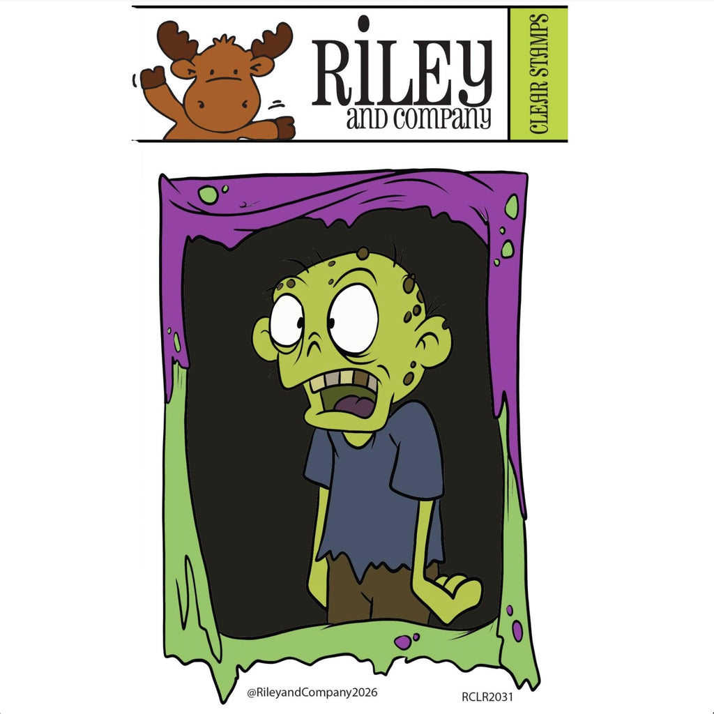 Riley and Company Zombie 2 Clear Stamp and Die Set product image 