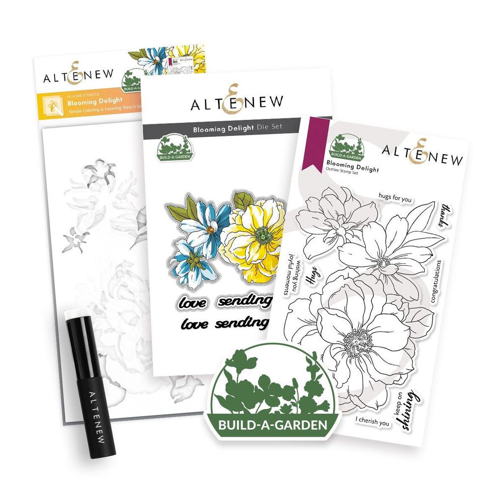 Altenew Build-A-Garden Blooming Delight Set alt8780bn
