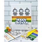 Simon Says Stamp Robo Buddies Wafer Dies 1442sdc Heart to Heart