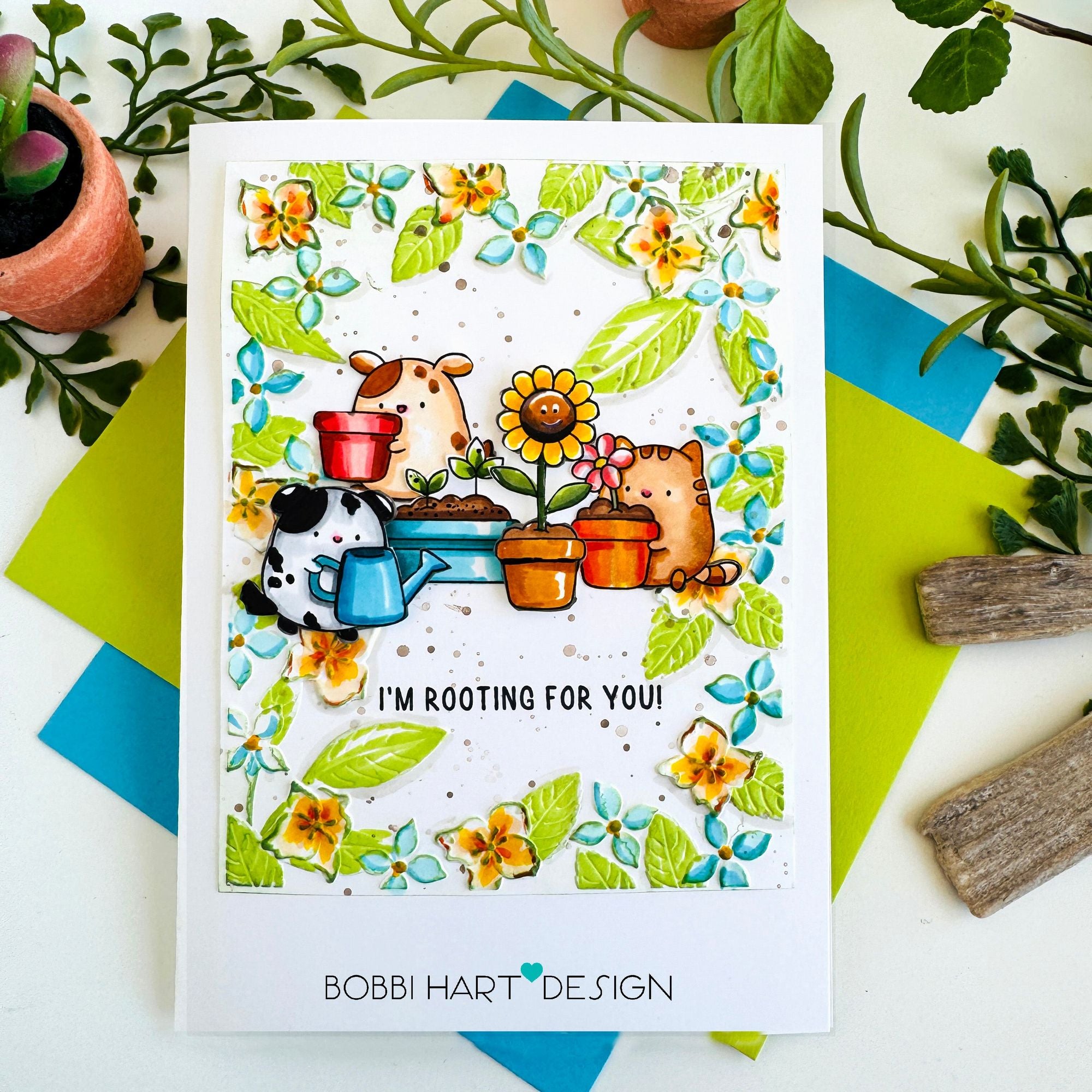 Simon Says Stamps and Dies Rooting for You set1025ry Happy Camper Rooting for You Card | color-code:ALT01