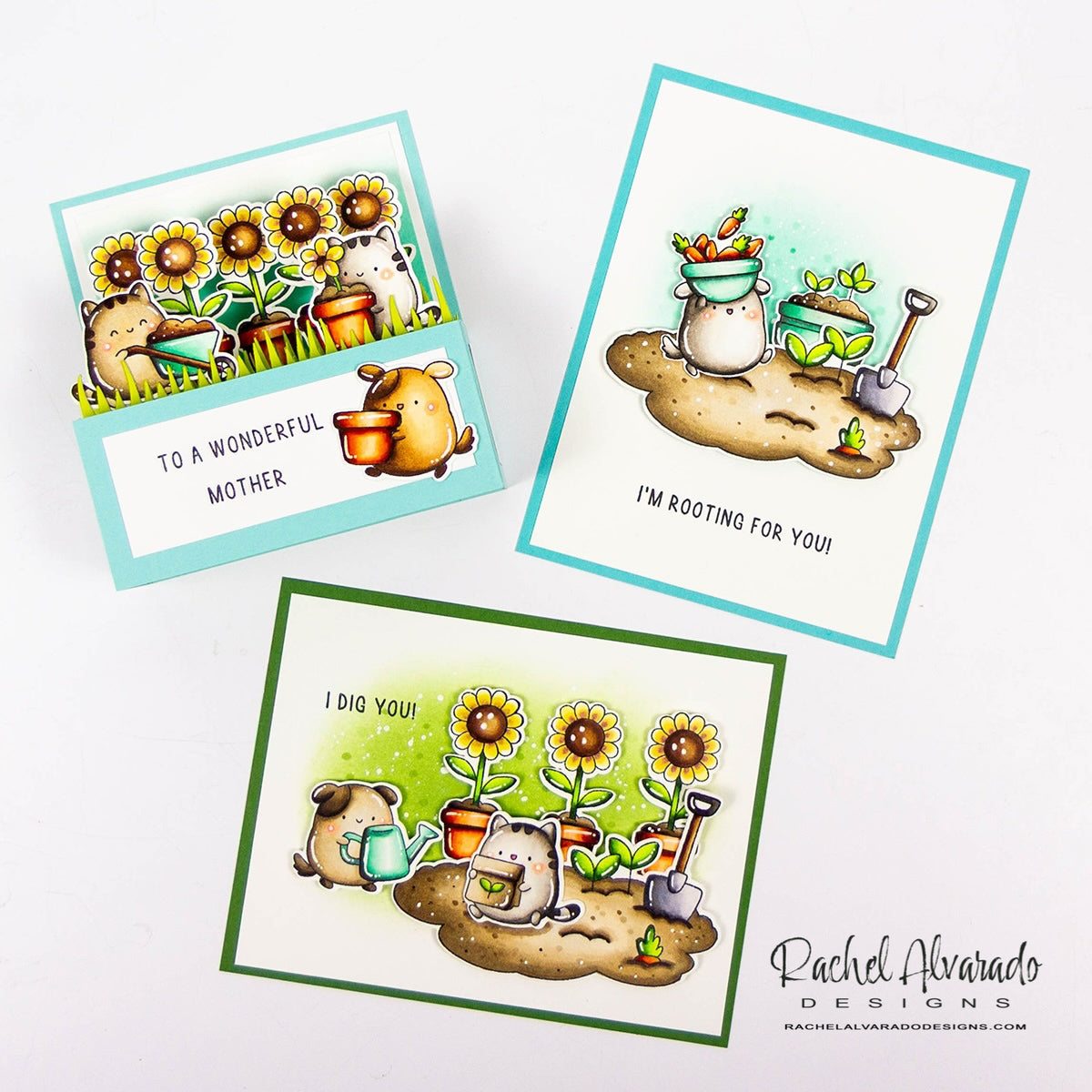 Simon Says Stamp Rooting for You Wafer Dies 1326sdc Happy Camper Card Set | color-code:ALT04