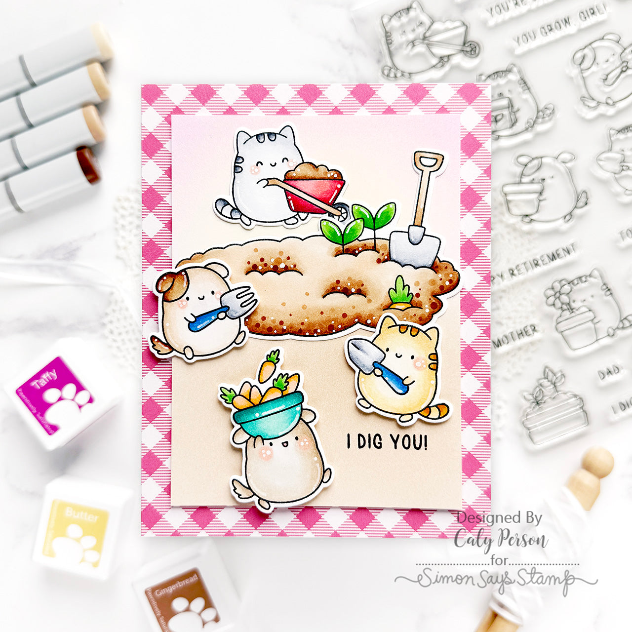 Simon Says Stamps and Dies Rooting for You set1025ry Happy Camper Dig You Card | color-code:ALT06
