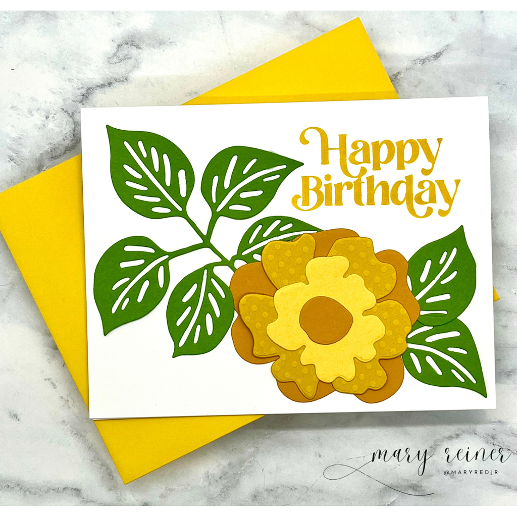 Simon Says Stamp Rose Branch Wafer Dies 1316md Friend Like You Birthday Card | color-code:ALT03