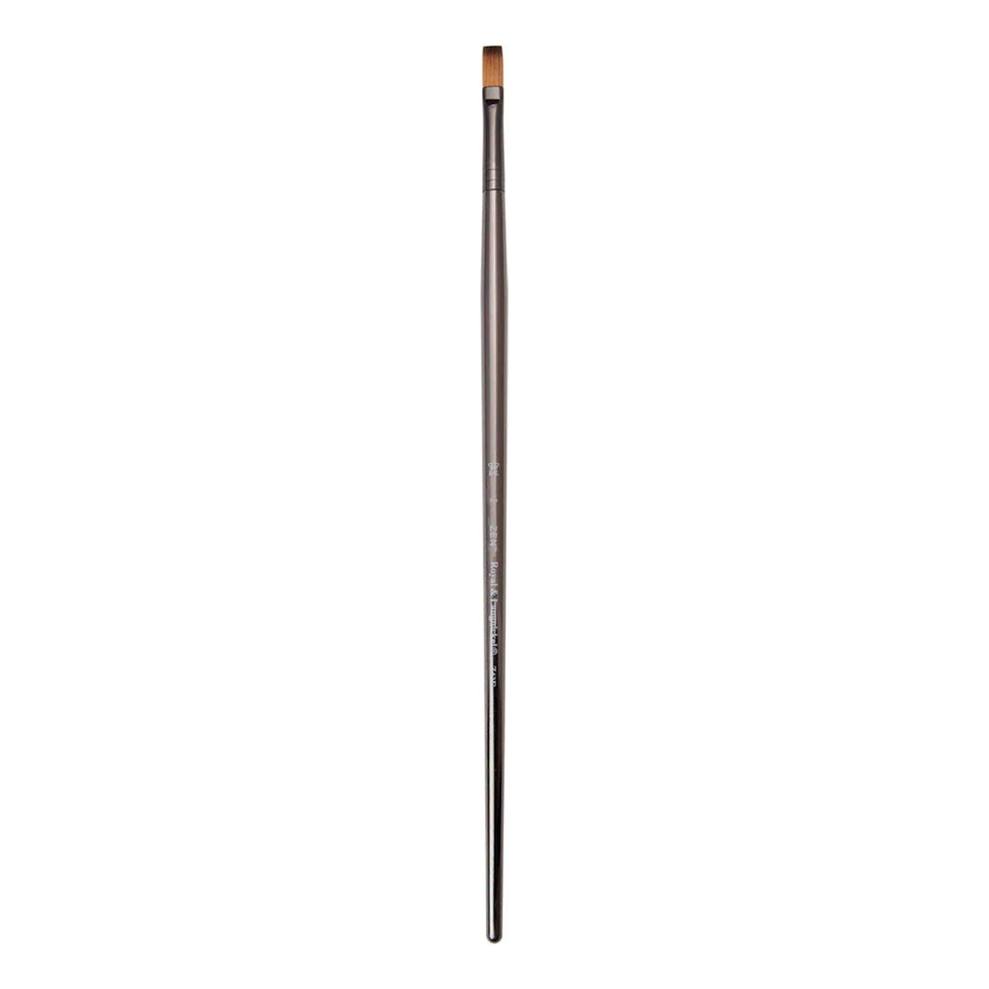 Royal Langnickel ZEN Synthetic Flat Brush Size 2 z43f-2