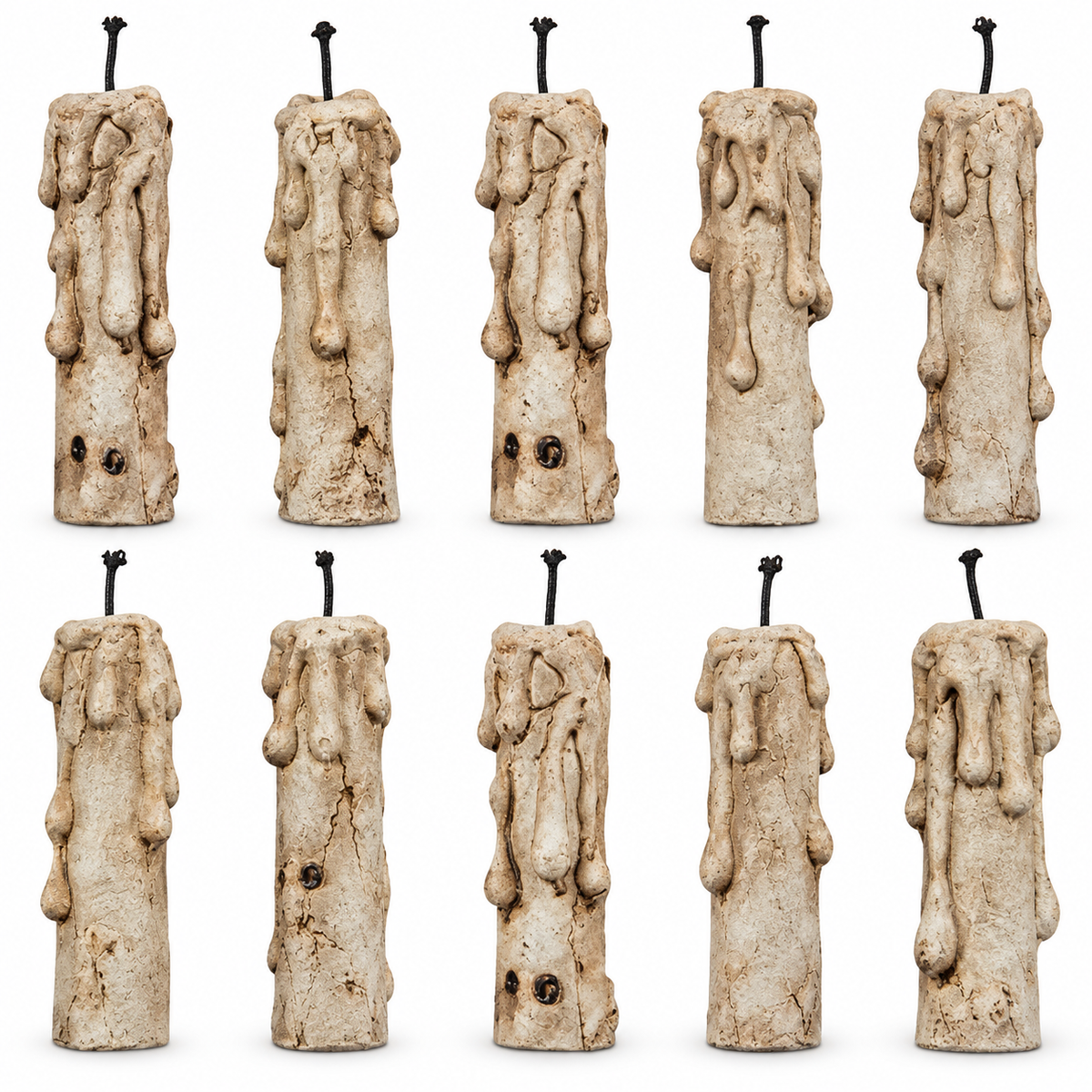 Tim Holtz Idea-ology 10 Bulk Drippy Candles