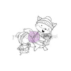 Purple Onion Designs Rusty And Piper Unmounted Cling Stamp pod1355*