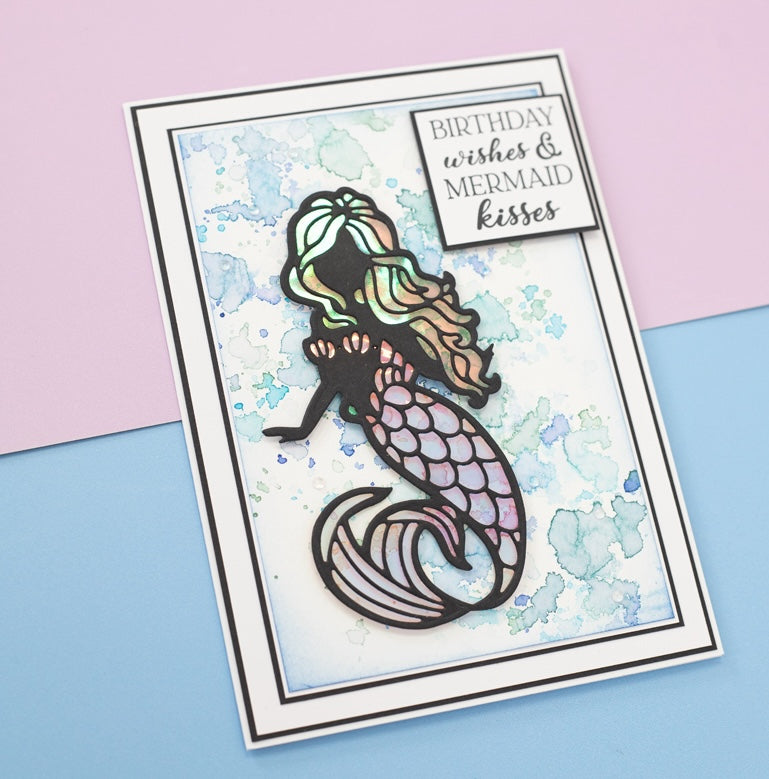 Crafter's Companion Enchanted Ocean Illusion Film s-eo-ilfi mermaid in the light
