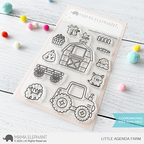 Mama Elephant Clear Stamps Little Agenda Farm