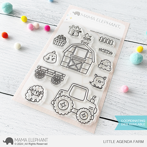 Mama Elephant Clear Stamps Little Agenda Farm