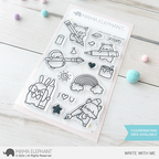 Mama Elephant Write With Me Clear Stamps