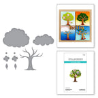Spellbinders Flowering Tree Etched Dies s1-138