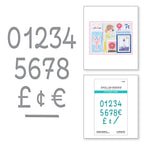 Spellbinders Postage Numbers Etched Dies s1-153 product image