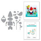 Spellbinders Garden Buddies Etched Dies s3-513